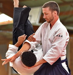 Gaël Crenne professeur du dojo Aikido Valence 26